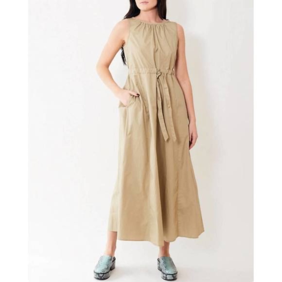 NWT Xirena Rhiannan Maxi Dress Birch Tan Size Large - Picture 4 of 5